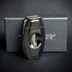 Xikar Flip Dual Cigar Cutter - Gunmetal