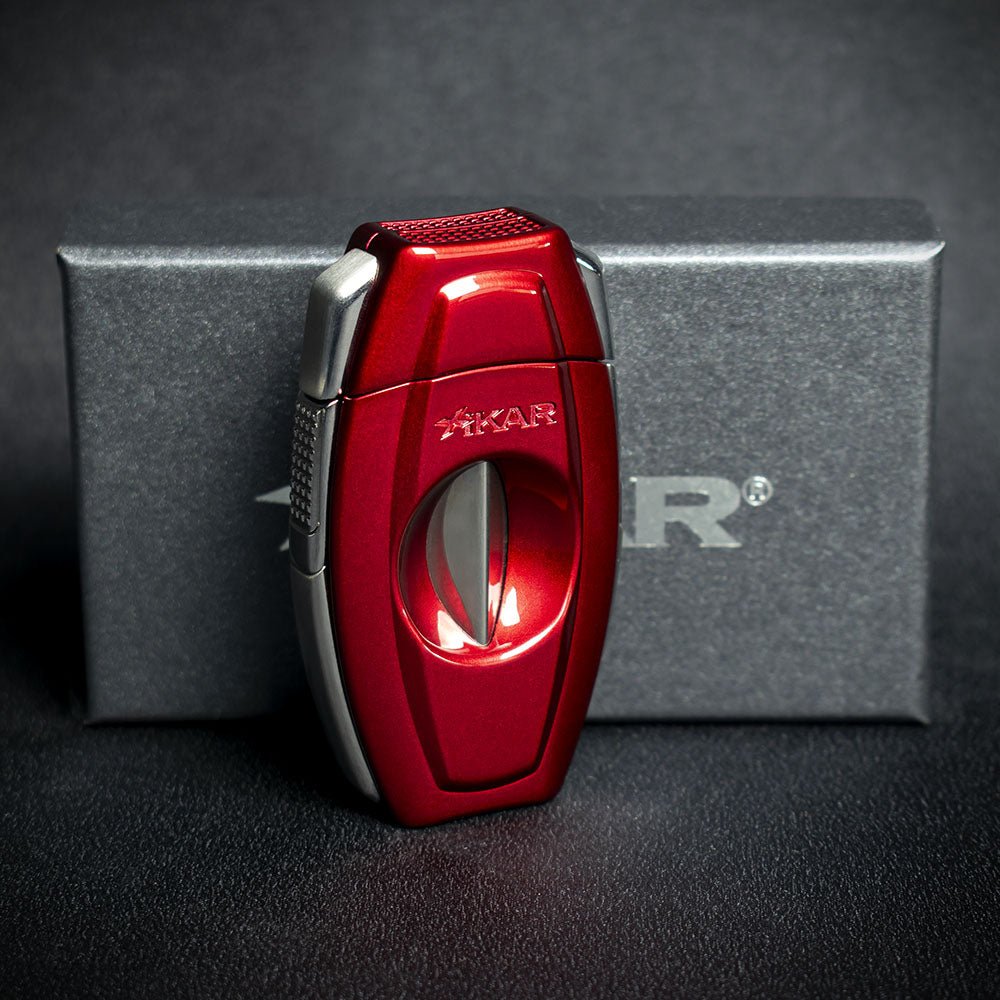 Xikar Flip Dual Cigar Cutter - Red