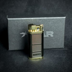 Xikar Pipeline Pipe Lighter - Black/Gold