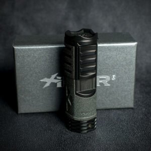 Xikar Tactical Single Jet Flame Cigar Lighter - Black (551 BLK)