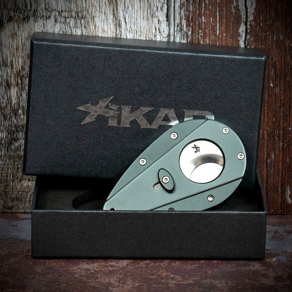 Xikar Xi-1 Titanium 100TI Double Blade Guillotine Cigar Cutter
