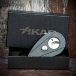 Xikar Xi-2 Granite Silver Fibreglass 200SL Double Blade Guillotine Cigar Cutter