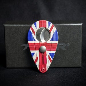Xikar Xi2 Union Jack Charlie Turano Double Blade Guillotine Cigar Cutter