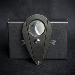 Xikar Xi80 Black Double Blade Guillotine Cigar Cutter