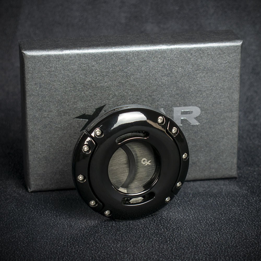 Xikar XO Black on Black Double Blade Guillotine Cigar Cutter