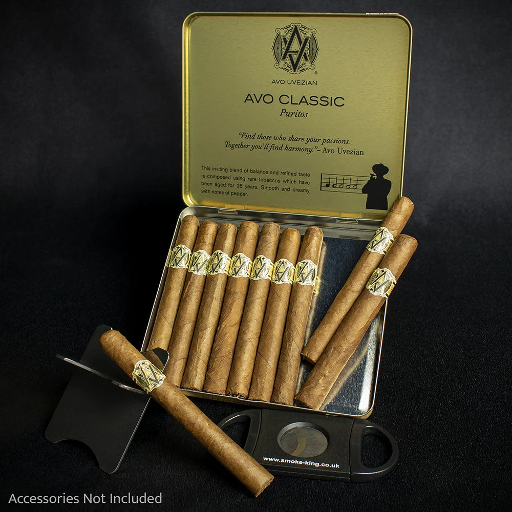 AVO Uvezian Classic Puritos Cigars - Tin 10