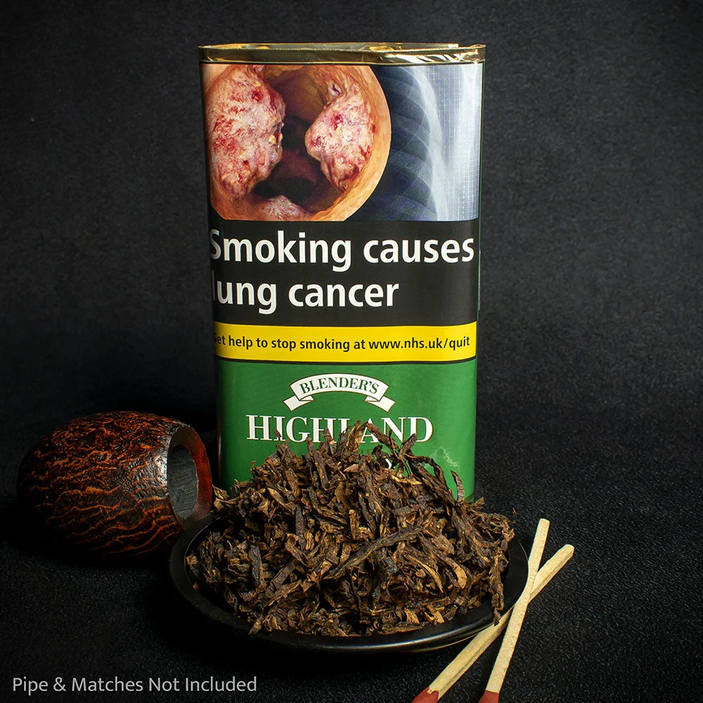 Blender's Highland Mixture Ready Rubbed Pipe Tobacco (Whisky) - 40g Packet