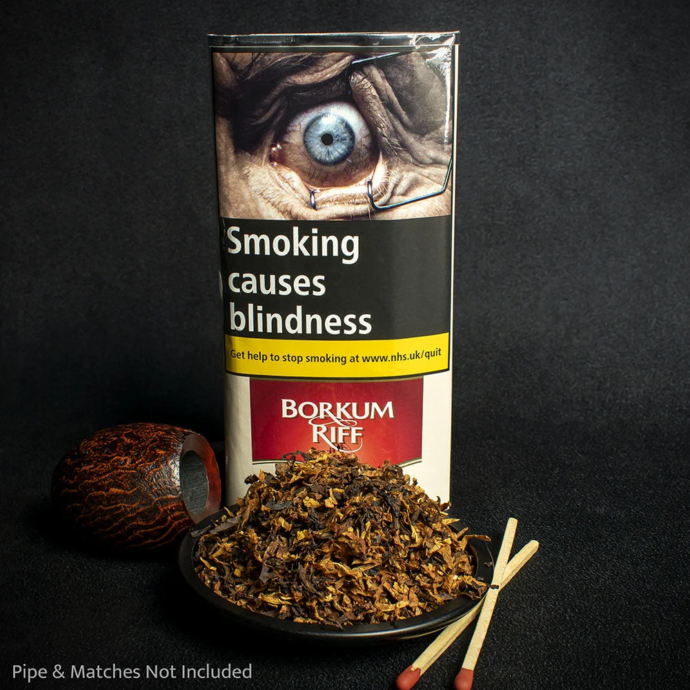 Borkum Riff Ruby (Cherry & Vanilla) Pipe Tobacco - 50g Packet