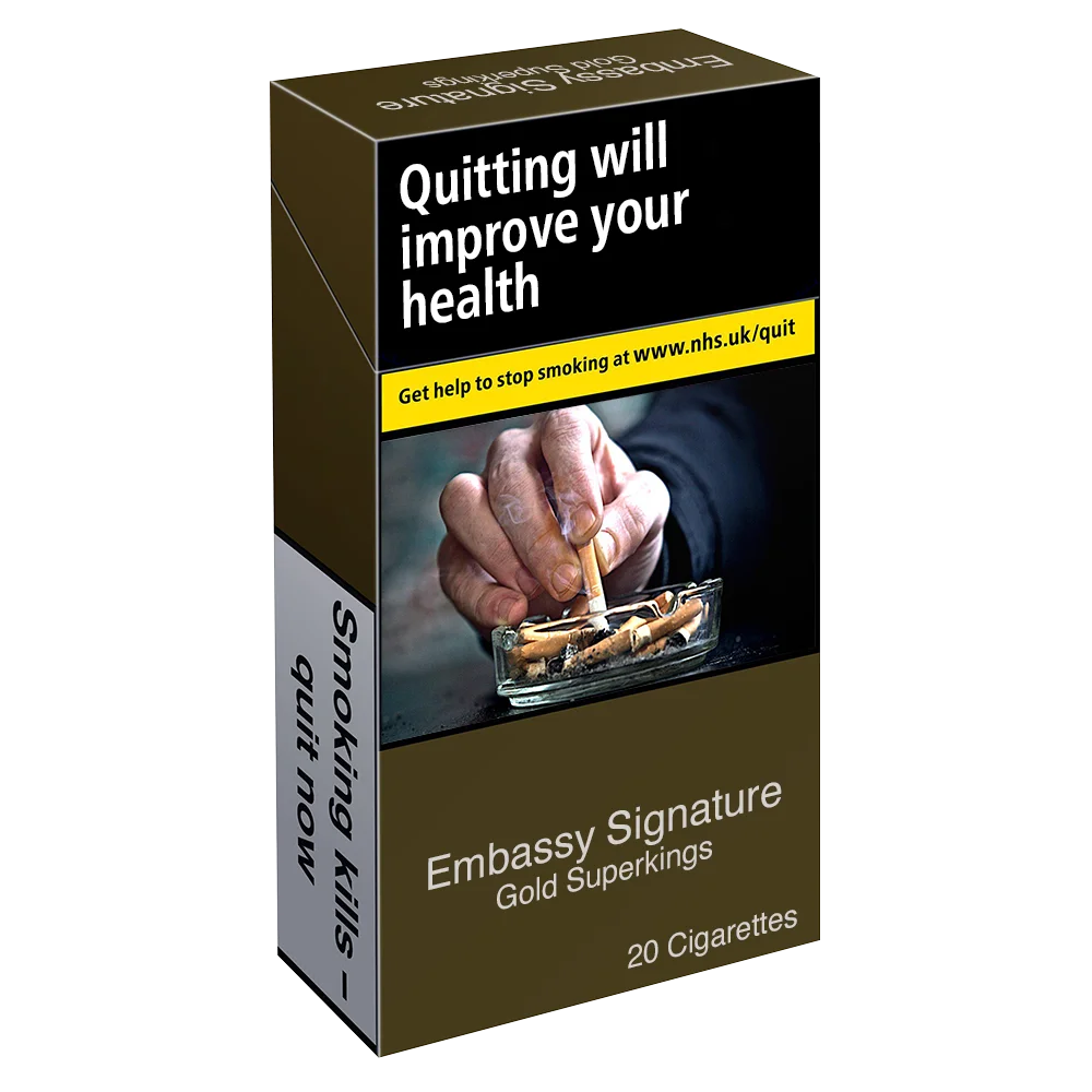 Embassy Signature Gold Superkings - 20 Cigarettes
