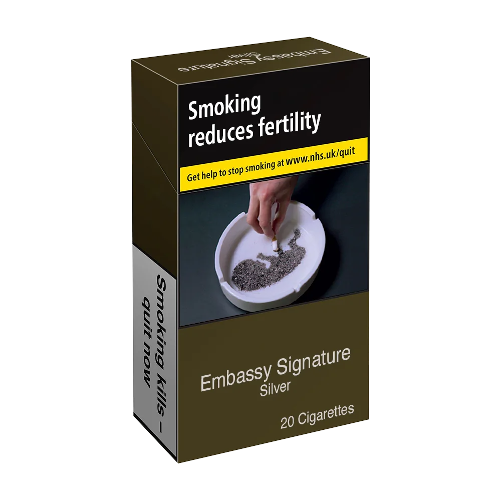 Embassy Signature Silver King Size - 20 Cigarettes