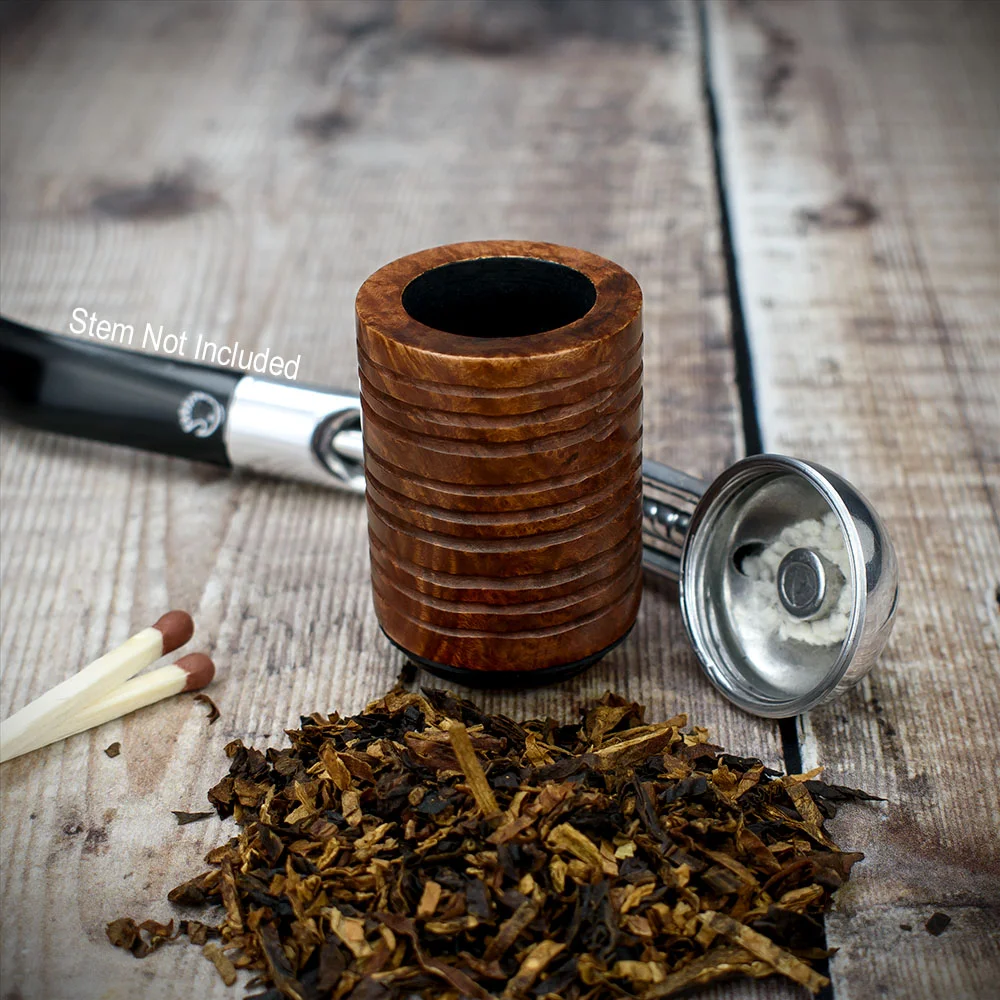 Falcon Pipe Bowl - Short Stack Chimney Lined