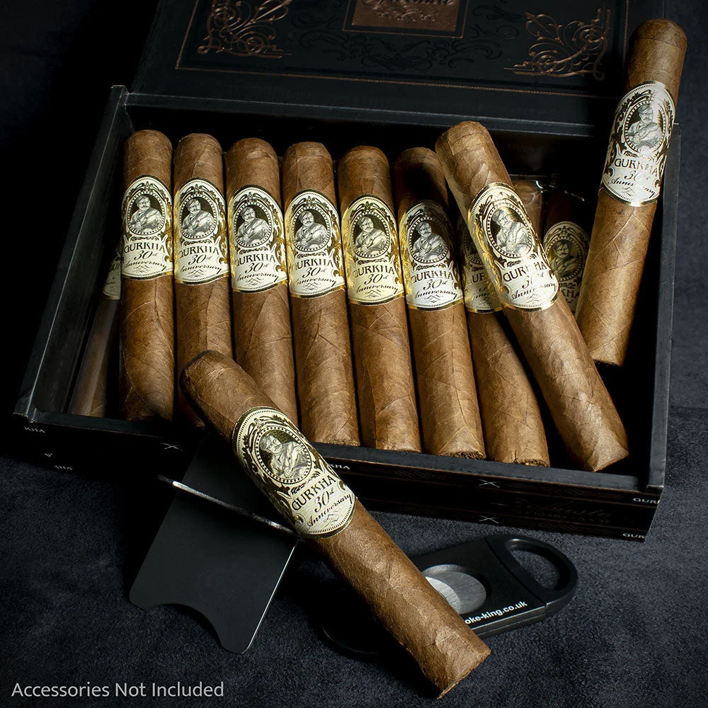 Gurkha Treinta 30th Anniversary Robusto Cigars - Box of 20