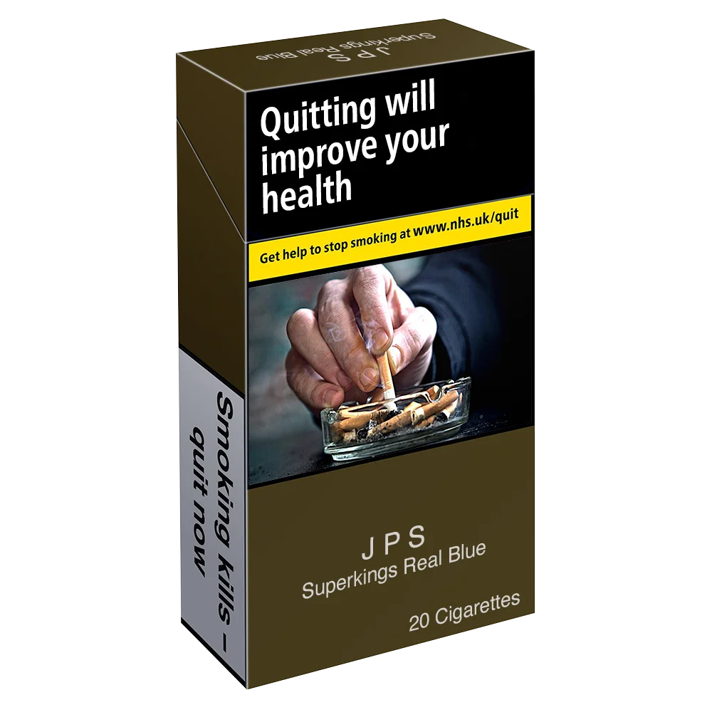JPS Real Blue Superkings - 20 Cigarettes