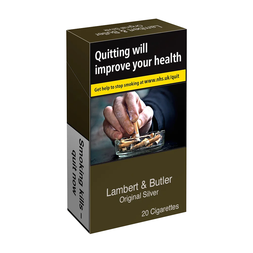 Lambert & Butler Original Silver King Size - 20 Cigarettes