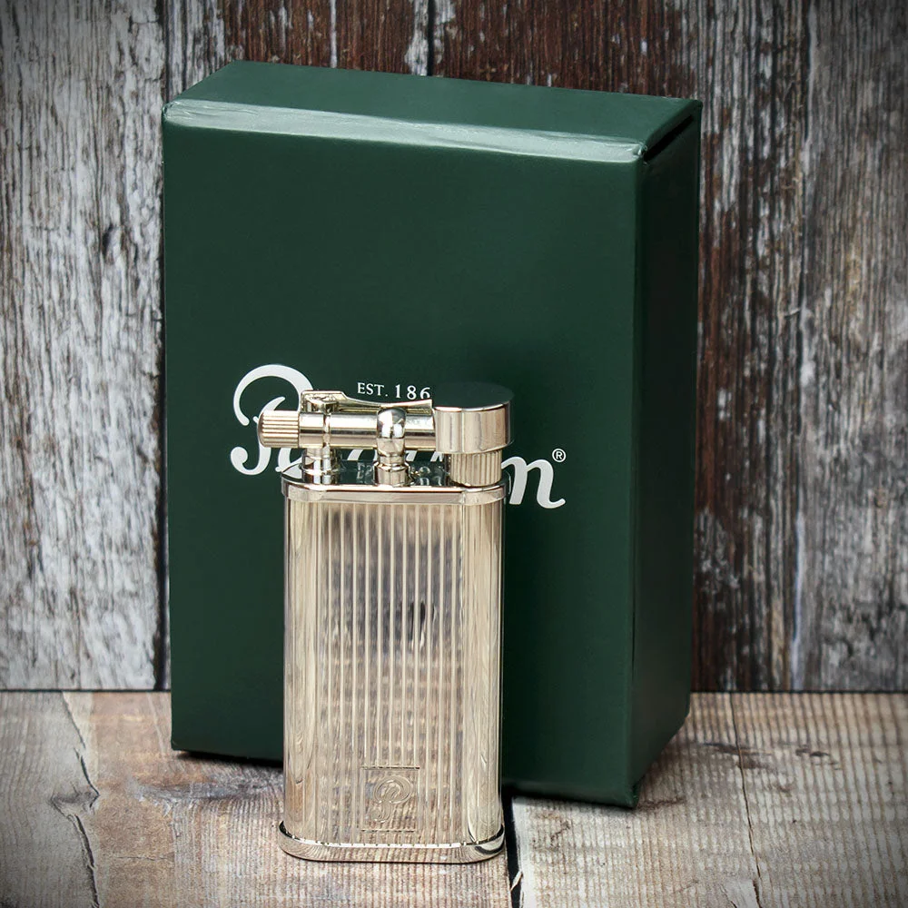 Peterson of Dublin Pipe Lighter - Silver Stripe