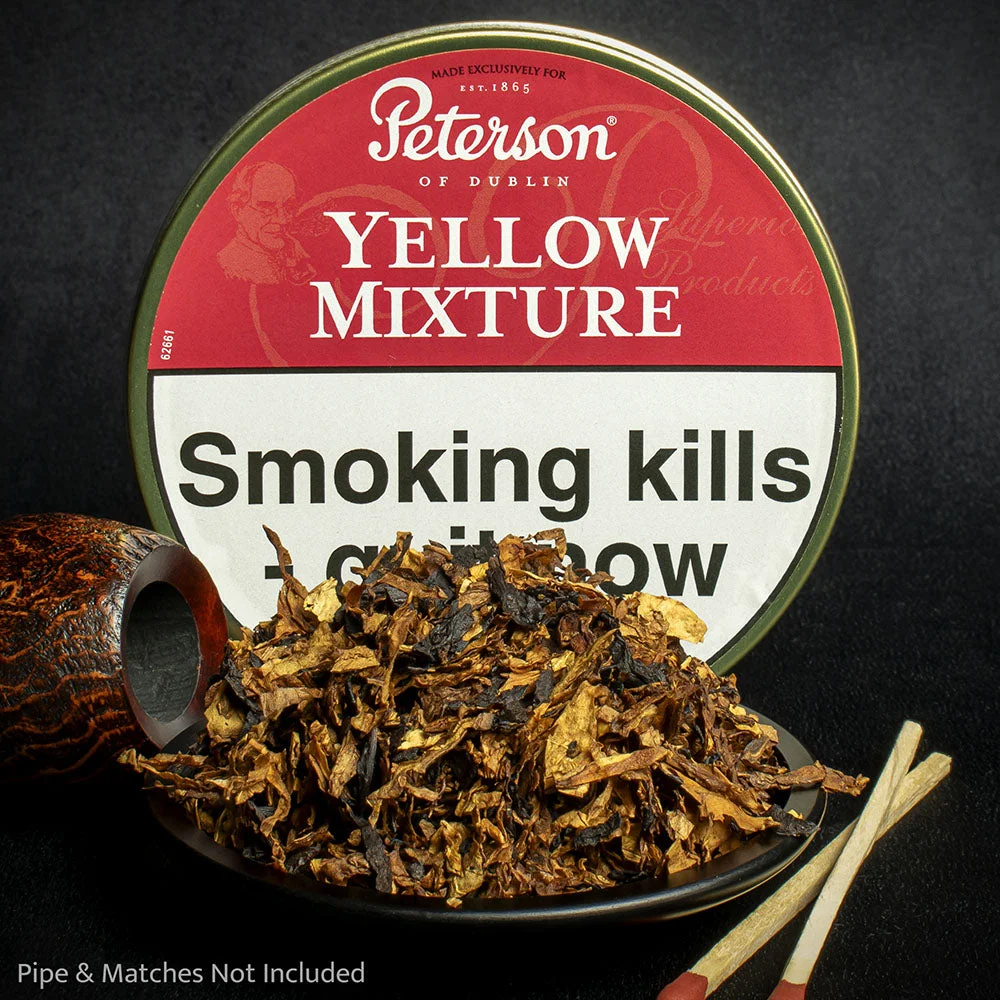 Peterson Sunset Breeze (Yellow Mixture) Pipe Tobacco - 50g Tin