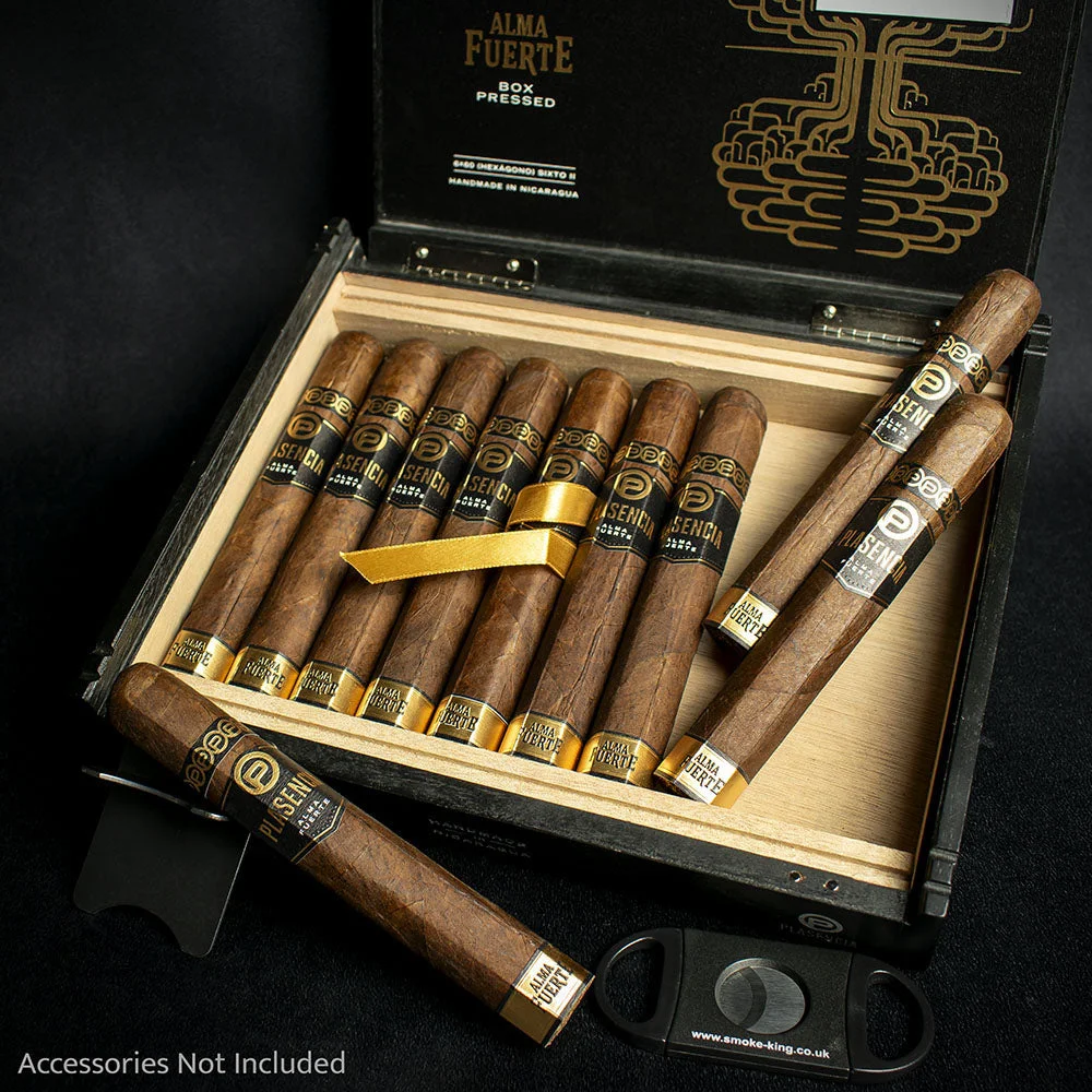 Plasencia Alma Fuerte Sixto II Hexagono Cigars - Box of 10