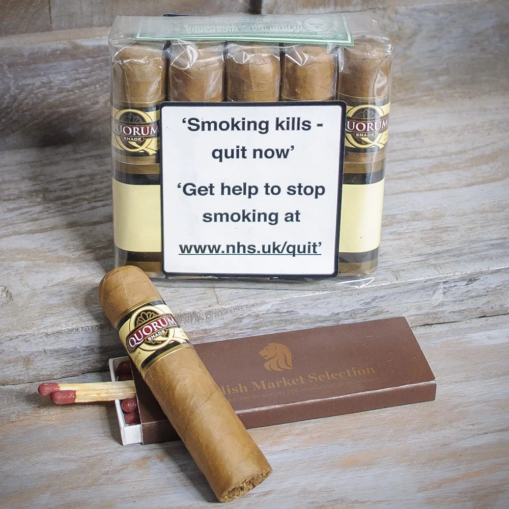 Quorum Short Robusto Shade Cigars - Bundle of 10