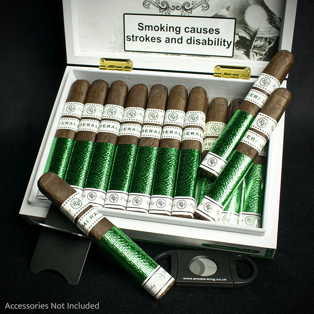 Rocky Patel Emerald Robusto Cigars - Box of 20