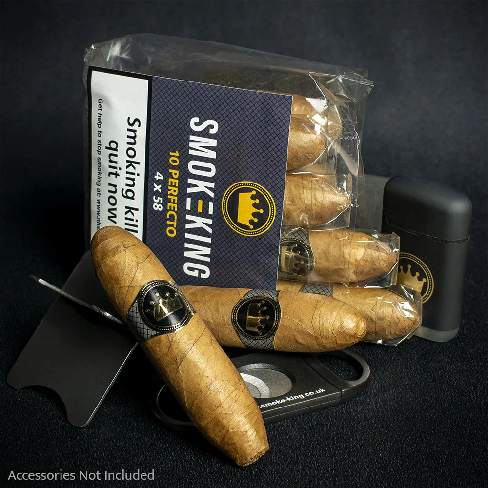 Smoke-King New World Nicaraguan Perfecto Cigar - 10 Bundle