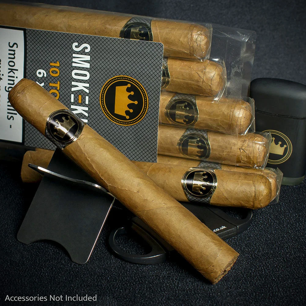 Smoke-King New World Nicaraguan Toro Cigars - Pack of 10