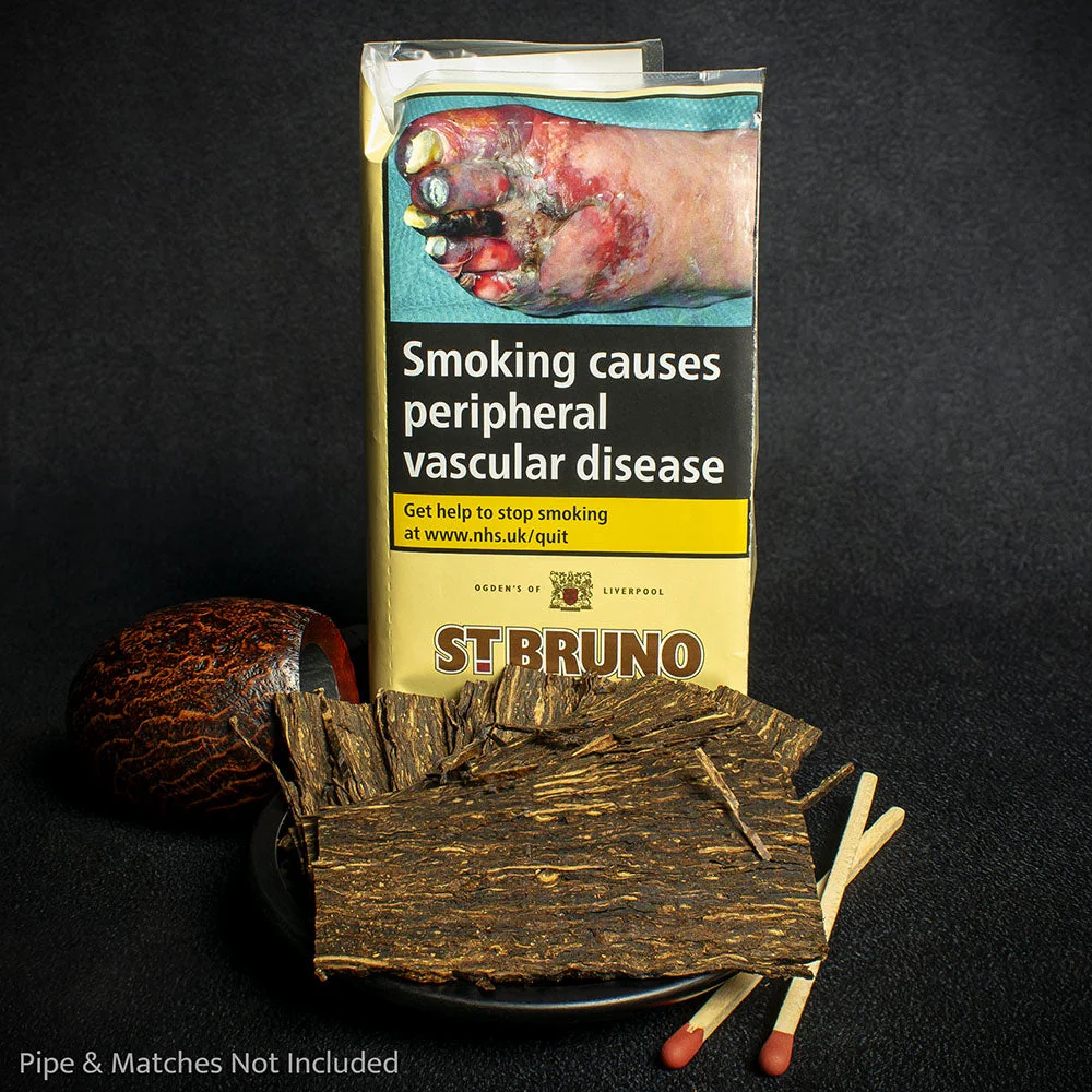 St. Bruno Flake Pipe Tobacco - 50g Packet