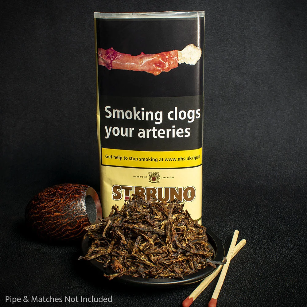 St. Bruno Ready Rubbed Pipe Tobacco - 50g Packet