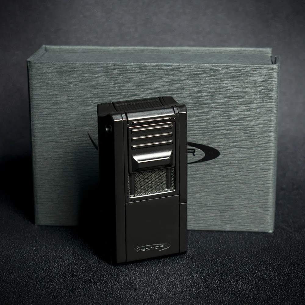 Vector Thor Single Flame with V-cutter - Black Matte