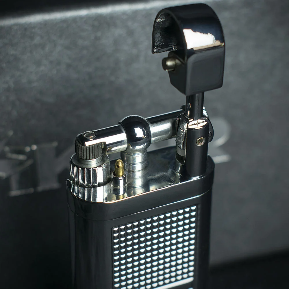 Xikar Pipeline Pipe Lighter - Chrome & Silver